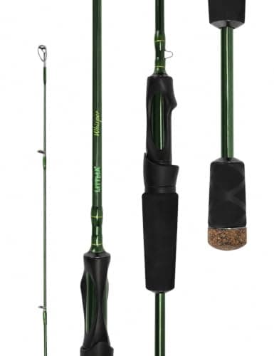 LITTMA Whisper 6' Ultralight Spinning Rod, Fast Action 2-Piece product photo
