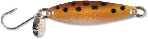 Luhr Jensen Needlefish Spoon, Size 2, Brown Trout / Brass Back product photo
