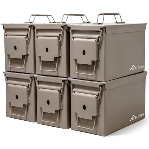 HOMESTEAD 50 Cal Metal Ammo Can (6-Pack) product photo
