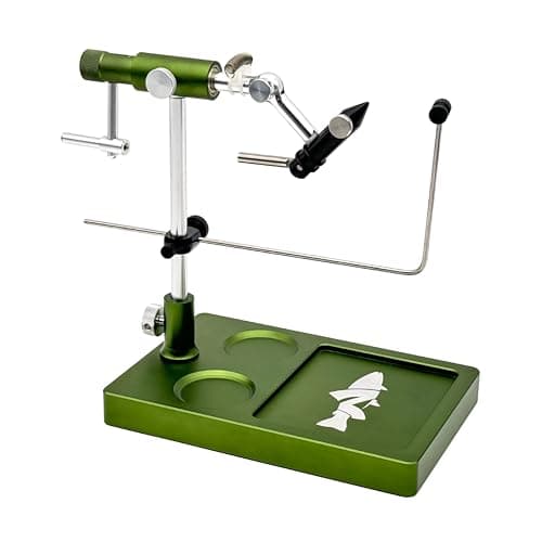 NIRVANA On The Fly V2 Rotary Fly Tying Vise with Travel Base product photo