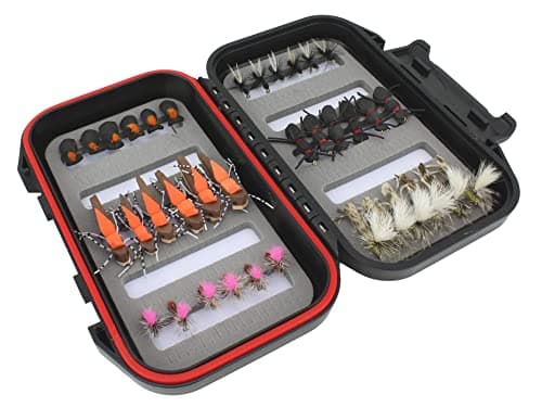 Wild Water Fly Fishing 36-Piece Terrestrial Fly Assortment with Fly Box product photo