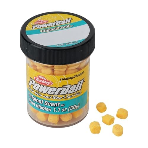 Berkley PowerBait Trout Nibbles Dough Bait product photo