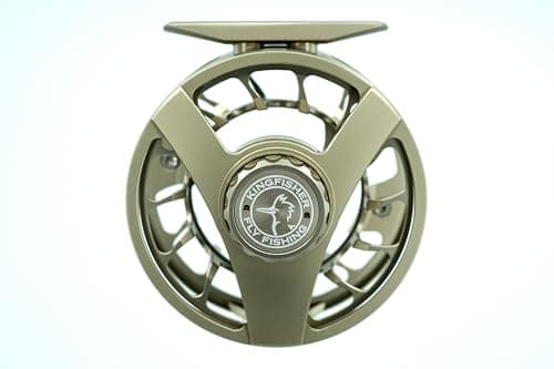 Kingfisher Big Blackfoot Large Arbor Fly Reel, 5/6 product photo