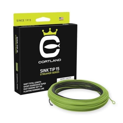 Cortland Streamer Sink Tip 15 Fly Line, WF7S/F product photo
