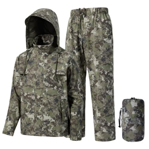 BASSDASH Waterproof Breathable Rain Suit product photo