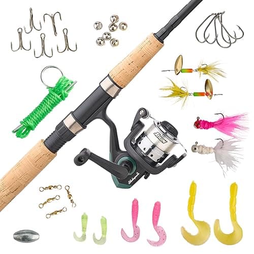 Shakespeare Micro Series Spinning Reel and Fishing Rod Combo product photo