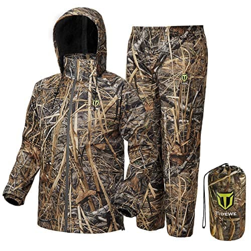 TIDEWE Waterproof Breathable Hunting Rain Suit product photo
