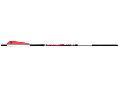 BLOODSPORT Witness 20 inch Carbon Crossbow Bolt (6 Pack) product photo