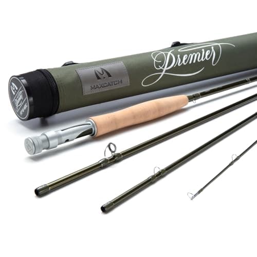 Maxcatch Premier X Fly Fishing Rod, IM8 Graphite, 8wt with Carrying Case product photo