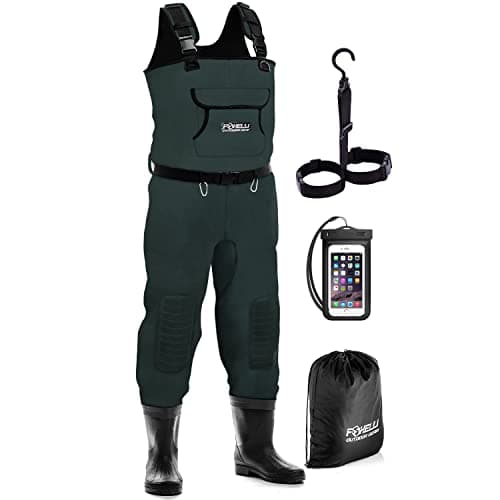 Foxelli Chest Waders, 4mm Neoprene with Boots product photo