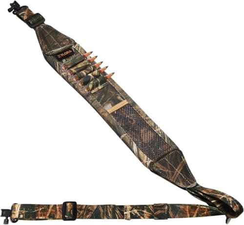 ZYLORA Rifle Sling with 5 Shell Holders and Swivels product photo