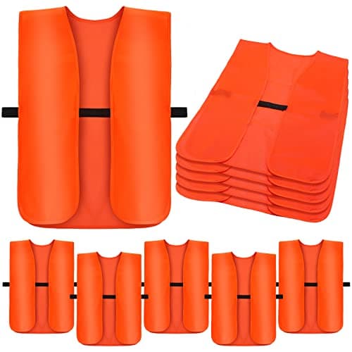 Chuarry Blaze Orange Hunting Vests (5 Pack) product photo