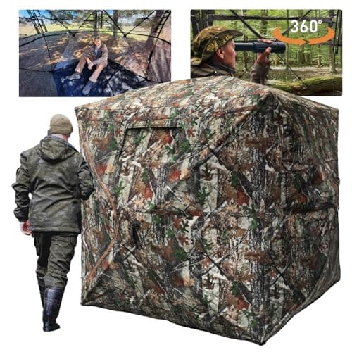 FUNHORUN 360° Ground Blind with Floor Mat product photo