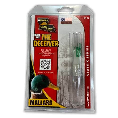Haydel's DR-85 Double Reed Mallard Call product photo