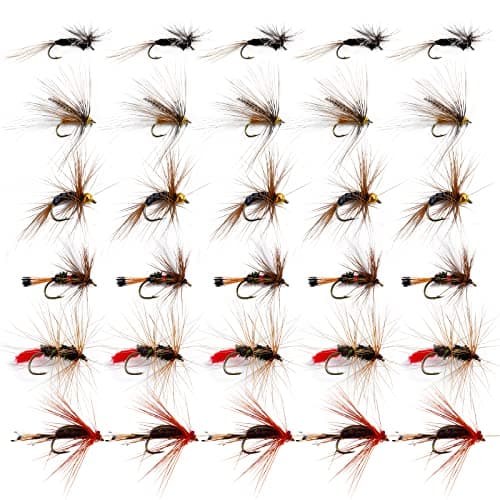 Goture 30-Piece Dry, Wet & Nymph Fly Assortment Kit product photo