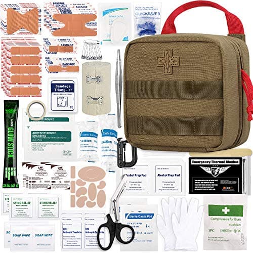 Everlit 180-Piece Tactical IFAK with MOLLE Pouch product photo